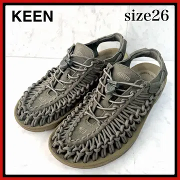 새상품 keen 킨 유니크 올리브 컬러 사이즈 26