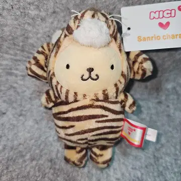 폼폼푸딩 NICI 마스코트 키링 산리오 타이거