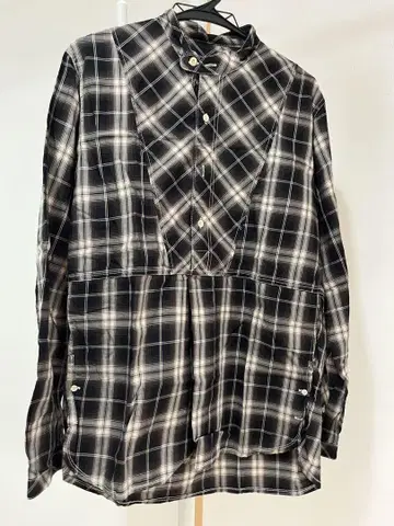 nonnative 체크 무늬 긴팔 셔츠 사이즈 1