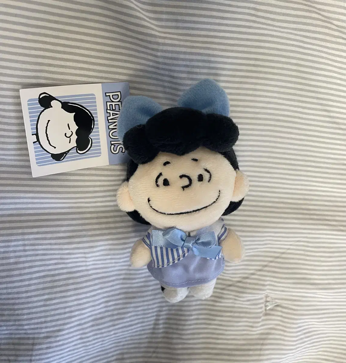 스누피 루시 인형 키링
