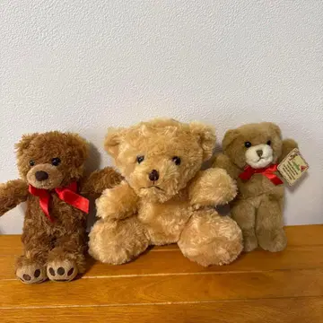 곰 봉제 인형 세트