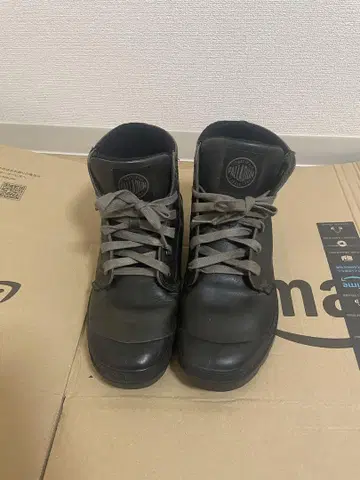 블랙 밀리터리 부츠 palladium 신발