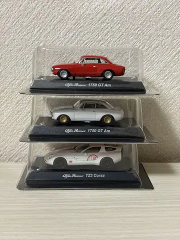 교쇼 1/64 알파 로메오 3대 세트