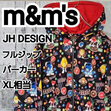 JHdesign] 제프 해밀턴 m & m 's 풀 집업 후드티 XL 상당