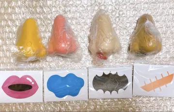 켄 엘리펀트 캡슐 토이 노즈 메이저 4종 컴플리트