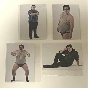 "새상품" 바키도 채널 군피 봄과 비행기 브로마이드 4장 세트