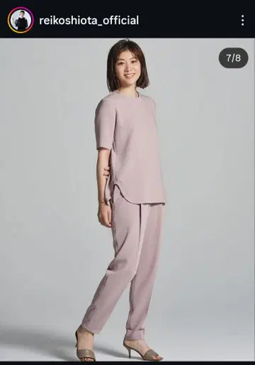 띠어리 럭스 핑크 드레이프감 블라우스 38