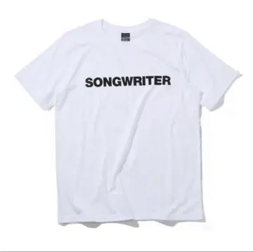 넘버나인 SONGWRITER 티셔츠 M 사이즈 화이트