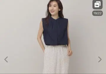 Elura 슬리브리스 셔츠 L 사이즈