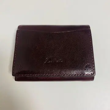 Dakota 와인 레드 3단 폴더형 지갑