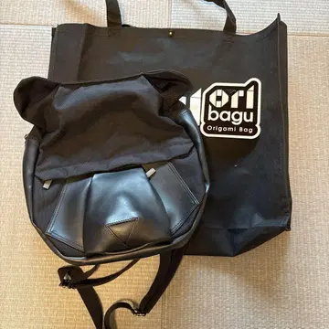 오리바그 ori bagu 곰 백팩 블랙