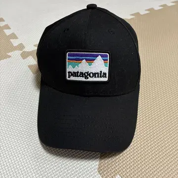 파타고니아 블랙 야구 모자