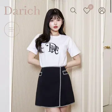 Darich 화이트 티셔츠 다리치