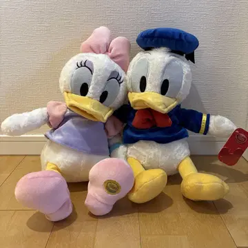 도널드 덕 데이지 덕 봉제 인형 세트 40cm