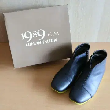 24.5 컴포트 클리닉 레인슈즈 레인 숏부츠 1989 H.M