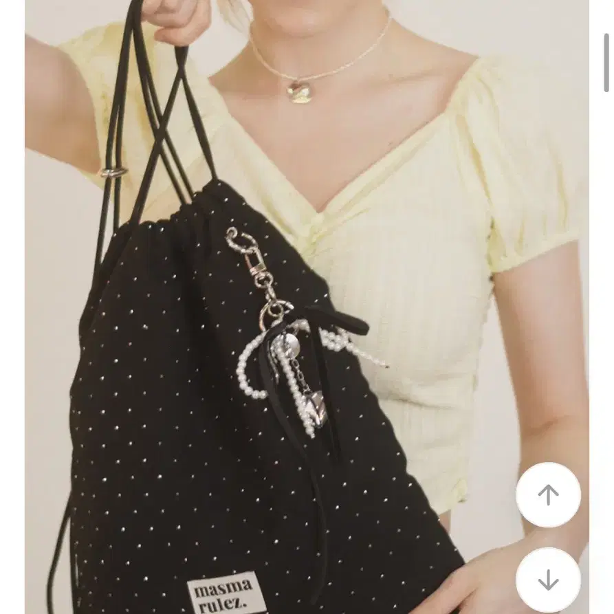 FILLINTHEBLANK★韓国★人気★Starfish Gym bag (ivory) Fill in the Blank Starfish Gym Bag Ivory #짐색 on Bunjang