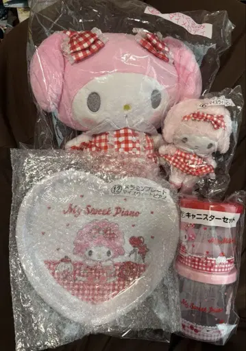 산리오 복권 마이멜로디 피아노 봉제 인형 마스코트
