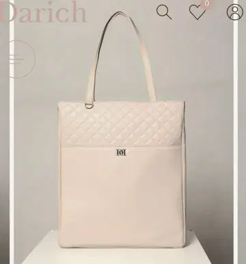 Darich DD 퀼팅 멀티 토트백 핑크