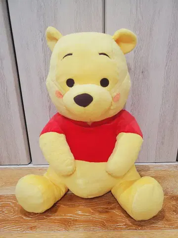 곰돌이 푸 빨간 볼 그랑 봉제 인형