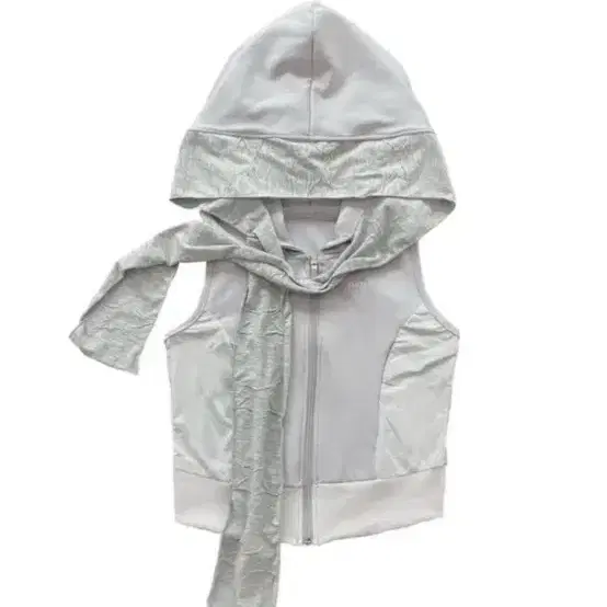 OJOS (オホス ) - Muffler Boxer Hoodie Zip-up / Off White