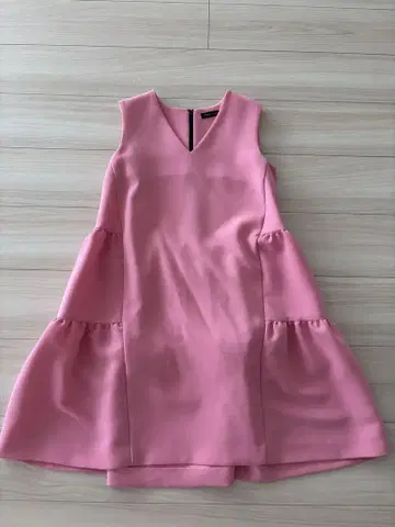 요코짱 백 플레어 원피스 핑크 36