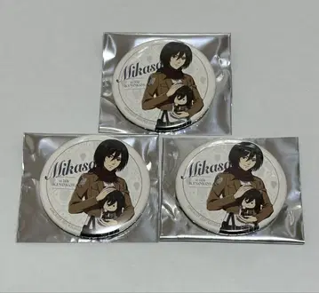 진격의 거인 anique kinokos 혜택 캔뱃지 미카사