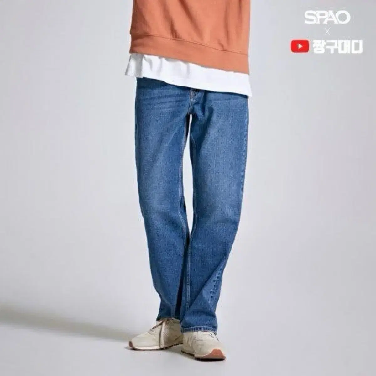 [30]짱구대디 x 스파오 와이드 진 LIGHT INDIGO