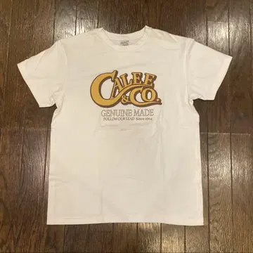 CALEE 칼리 티셔츠 화이트 M 사이즈
