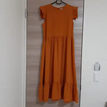 Trend Dress Code 레코드 슬리브리스 롱 원피스