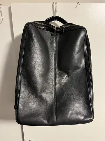 마더 하우스 자단 백팩 가죽 블랙 백팩
