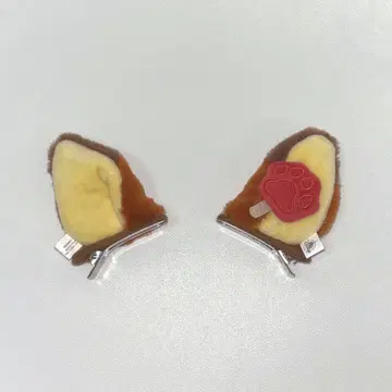 디즈니 스토어 닉 헤어 클립 핑 토피아 귀