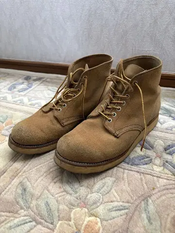 Red Wing 브라운 스웨이드 워크 부츠 28cm