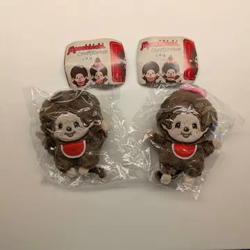 몬치치 봉제 인형 배치 가챠 몬치치 군 몬치치 양 세트
