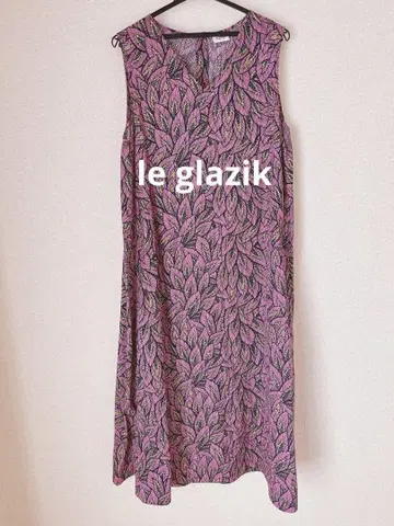 새상품급 Le Glazik 슬리브리스 맥시 원피스