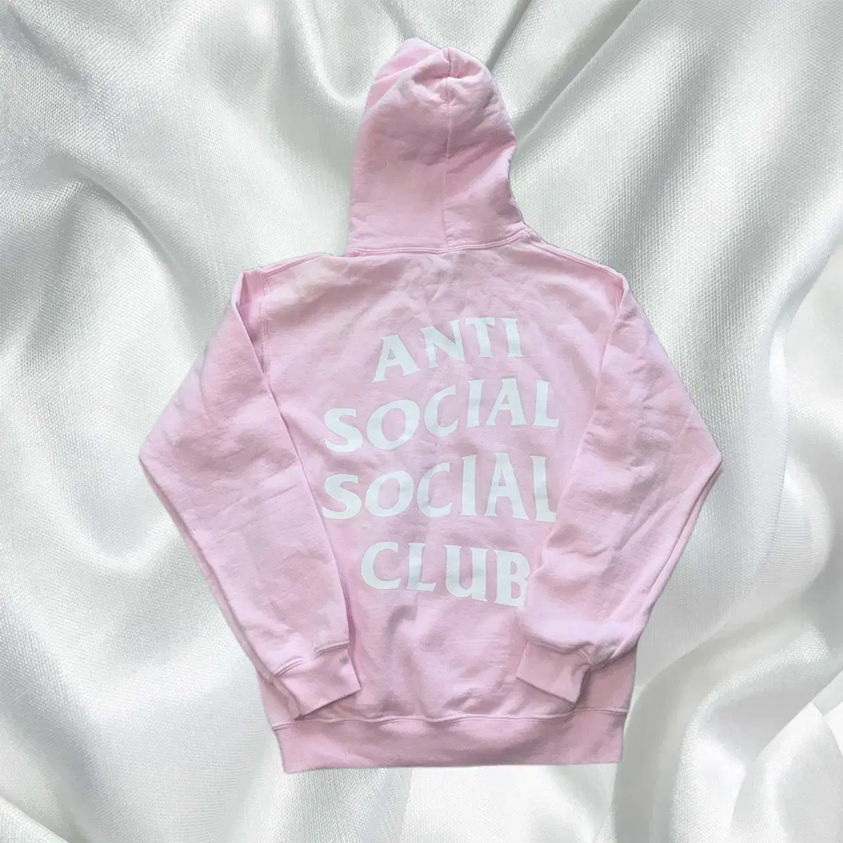 Anti Social Social Club Baby Pink Hoodie s