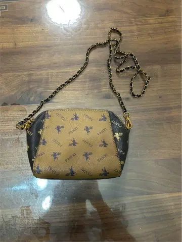 FANXI 숄더백 브라운 블랙 약 20cm