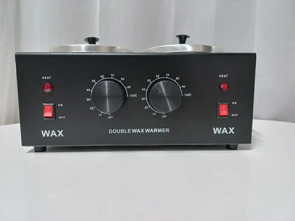 Slightly flawed new product_Waxing shop double 2-pot wax warmer, self-waxing