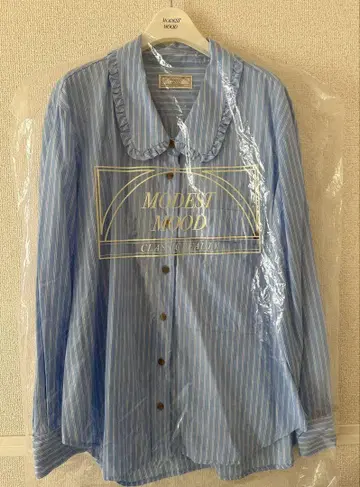 MODEST MOOD / 한국 MARINE BLUE SHIRT