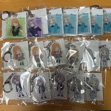 학 마스 아크릴 키링 세트