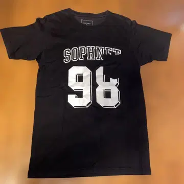 SOPHNET 블랙 포켓 티셔츠