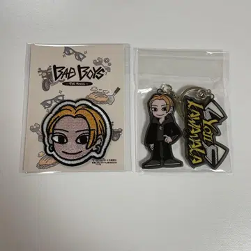 INI 이케자키 리토 BAD BOYS 카와나카 요지 아크링 키링 와펜 씰
