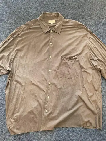 KANEMASA PHIL. 46G Artisan Shirt 브라운 M