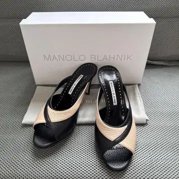 신상품 미사용 마놀로 블라닉 샌들 펌프스 정품