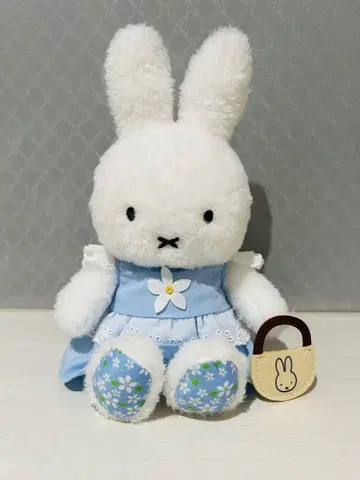 플라워 미피 한정판 폭신폭신 봉제 인형 미피 재스민 원피스