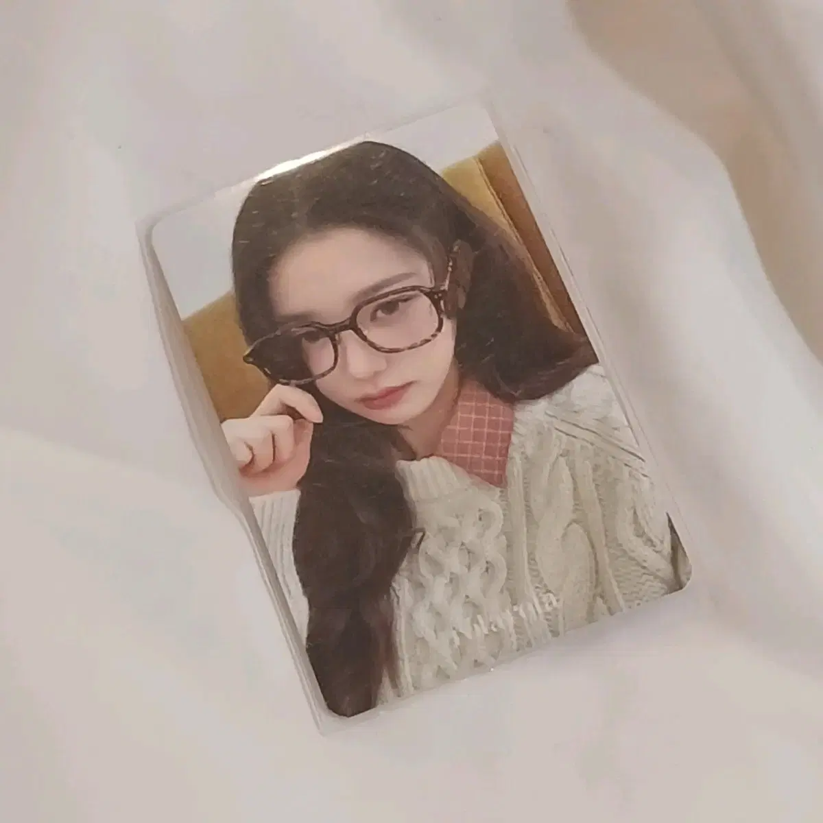 아이브 원영 로라로라 광고 포토카드