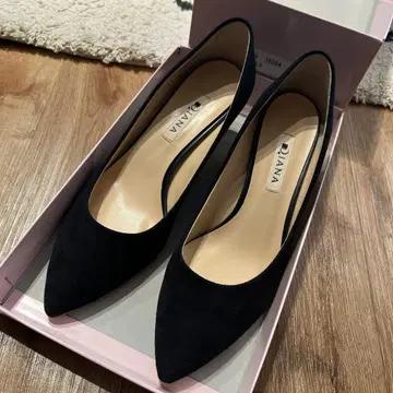 다이애나 네이비 스웨이드 하이힐 23.5