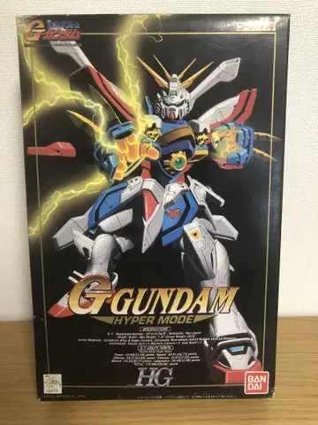HG 1/100 갓 건담 G 건담 골드 도금