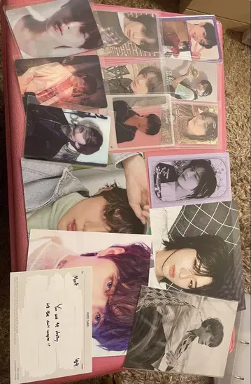 txt 투바 봄규 트레이딩 카드 엽서 묶음 판매