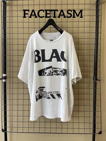 FACETASM 파세타즘 BIG TEE BLACK FLAG 빅 T