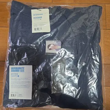 SEVENTEEN HOODIE 네이비 L 사이즈